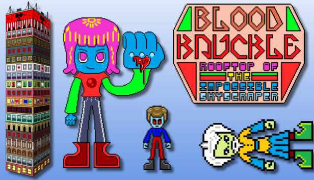 Blood Knuckle: Rooftop Of The Impossible Skyscraper Steam capsule image