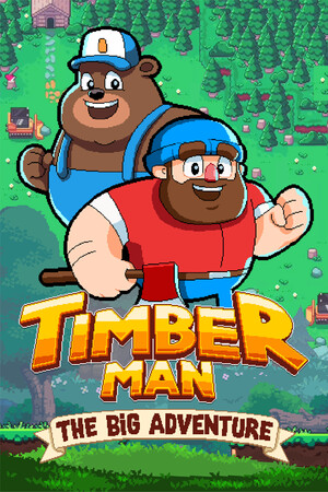 Carátula de Timberman: The Big Adventure