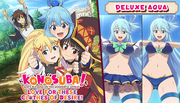 KonoSuba: God's Blessing on this Wonderful World! Love For These Clothes Of Desire! - Aqua Special Swimsuit DLC Steam capsule image