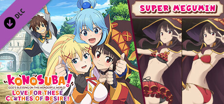 KonoSuba: God's Blessing on this Wonderful World! Love For These Clothes Of Desire! - Megumin Special Swimsuit DLC Steam header image