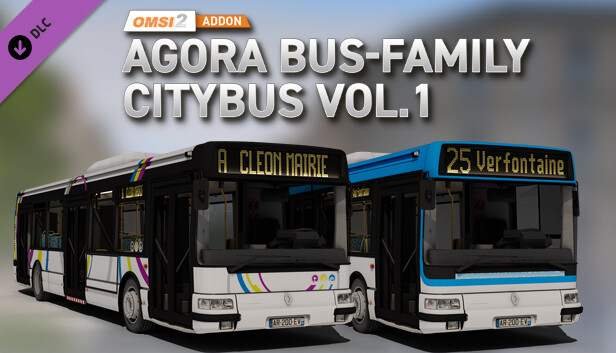 OMSI 2 Add-on Agora Bus-Familie Stadtbus Vol. 1 Steam capsule image
