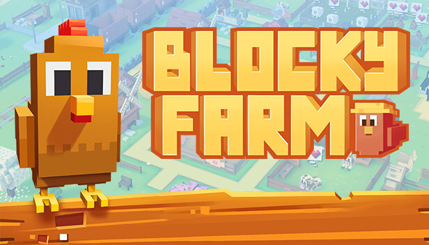 Blocky Farm Steam capsule image