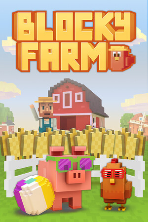 Carátula de Blocky Farm