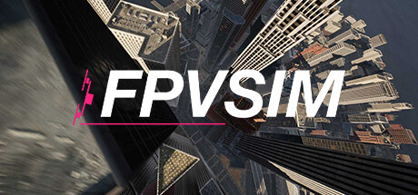 FPVSIM Drone Simulator Steam header image