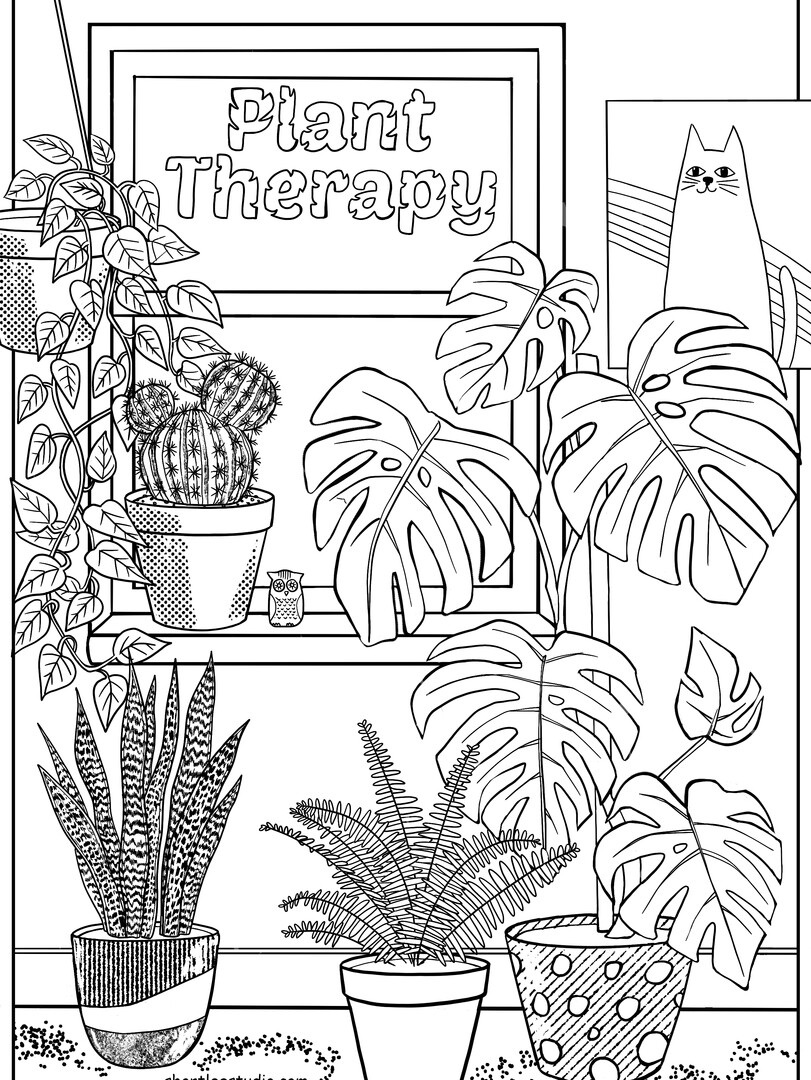 Plant Therapy Coloring Book on Steam