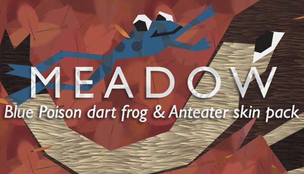 Meadow: Blue Poison Dart Frog and Anteater Skin Pack Steam capsule image