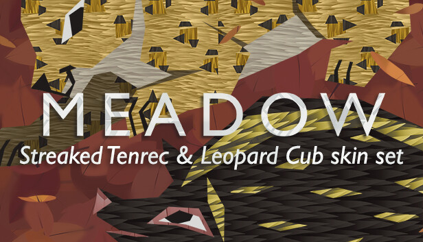 Meadow: Streaked Tenrec and Leopard Cub Skin Pack Steam capsule image