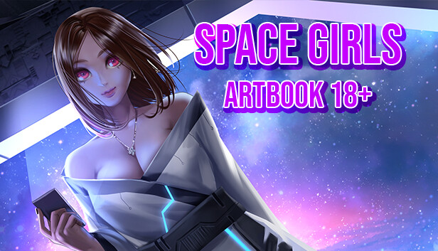 Space Girls - Artbook 18+ Steam capsule image