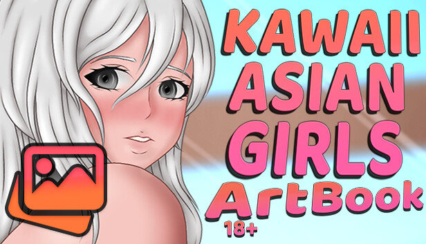 Kawaii Asian Girls – Artbook 18+ Steam capsule image