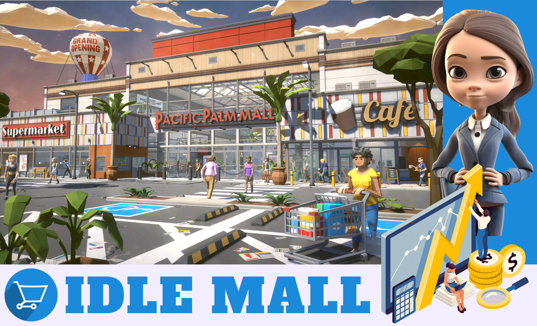 Idle Hypermart Empire - Jogue Idle Hypermart Empire Jogo Online