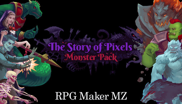 RPG Maker MZ - The Story of Pixels - Monster Pack Steam capsule image