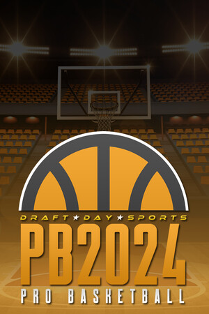 Draft Day Sports: Pro Basketball 2024 cover art