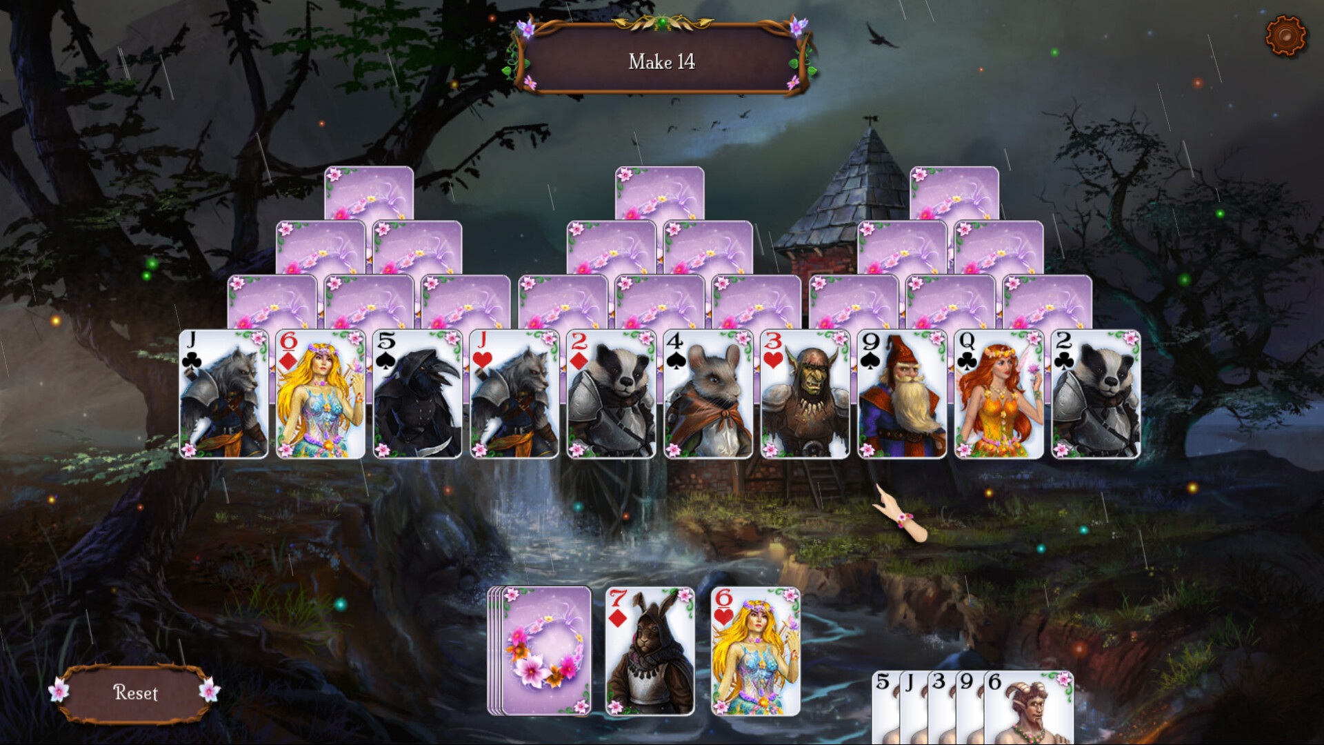 Fairytale Solitaire. Witch Charms on Steam