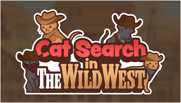 Cat Search In The Wild West Steam capsule image