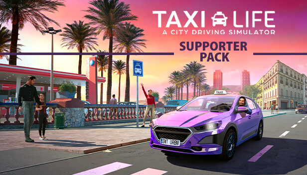 Taxi Life: A City Driving Simulator - Supporter Pack Steam capsule image