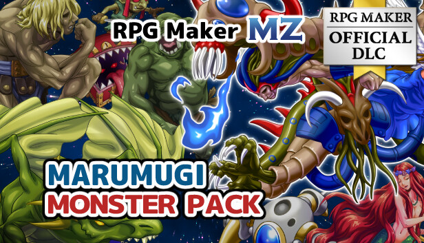 RPG Maker MZ - MARUMUGI Monster Pack Steam capsule image