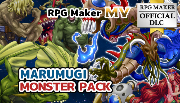 RPG Maker MV - MARUMUGI Monster Pack Steam capsule image