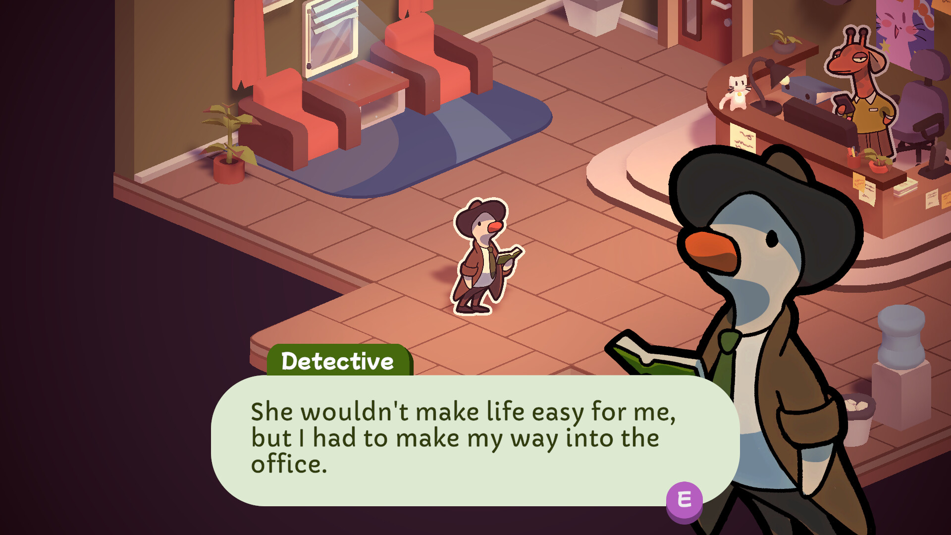 Indie Game Lover Duck Detective: The Secret Salami