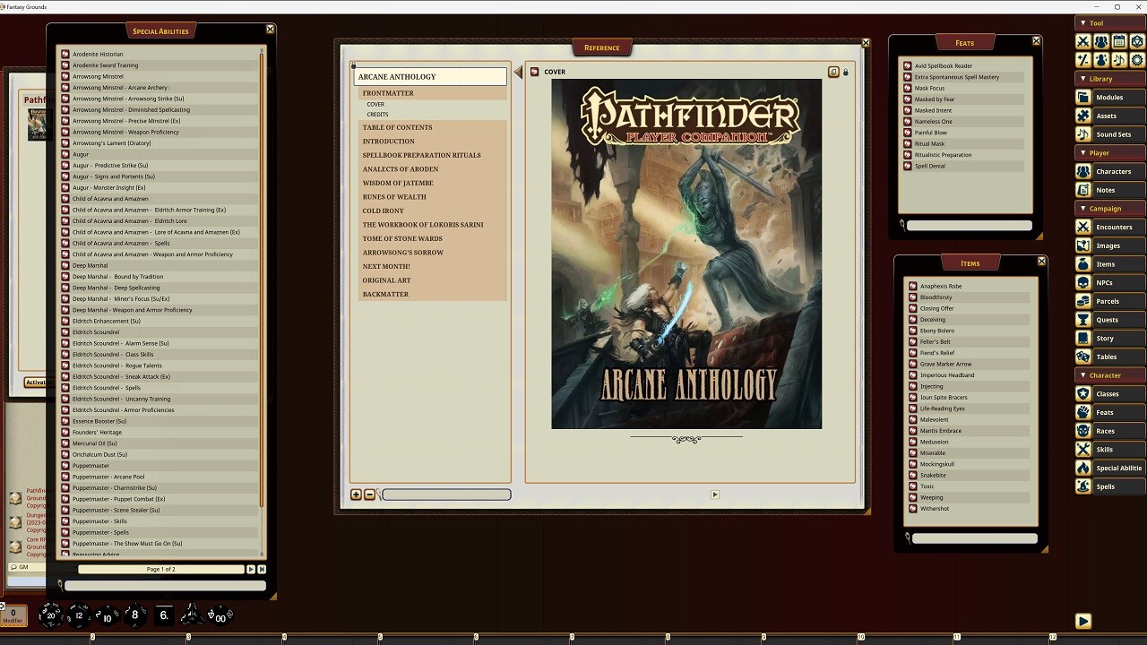 Fantasy Grounds - Pathfinder RPG - Pathfinder Companion: Healer's Handbook  no Steam