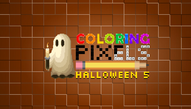 Coloring Pixels - Halloween 5 Pack Steam capsule image