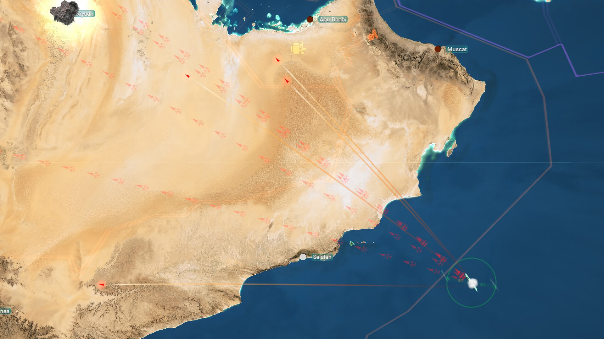 A ameaça nuclear prossegue com ICBM: Escalation