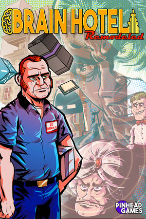 Brain Hotel: Remodeled cover art