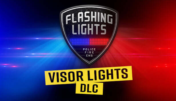 Flashing Lights: Visor Lights DLC (Police, Fire, EMS) Steam capsule image