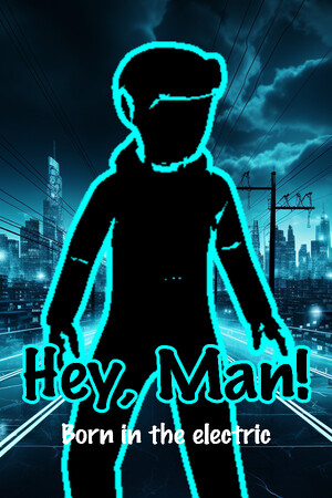 HeyMan - born in the electric cover art