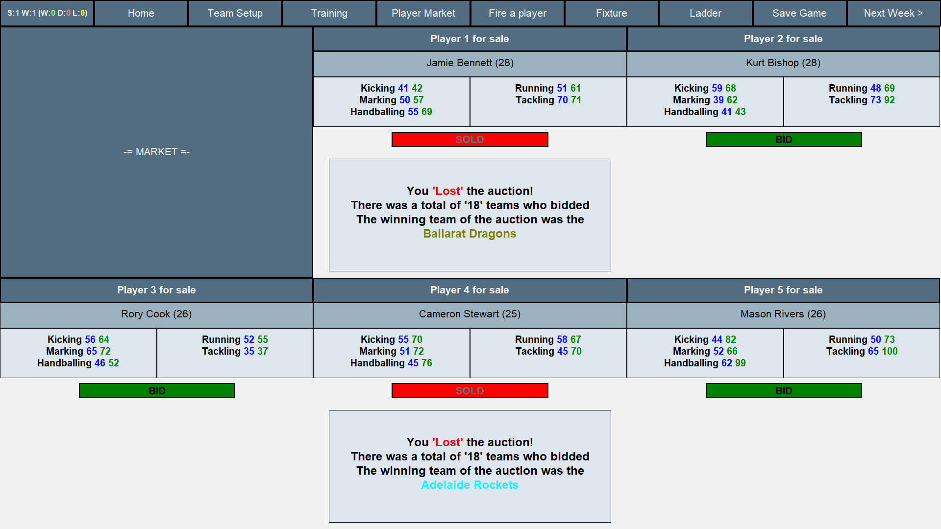 Aussie Rules Coach on Steam