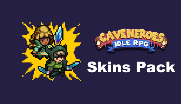 Cave Heroes - Skins Pack Steam capsule image