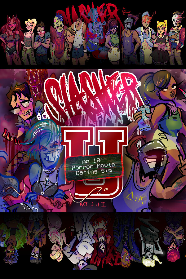 Slasher U: An 18+ Horror Movie Dating Sim, Act 1