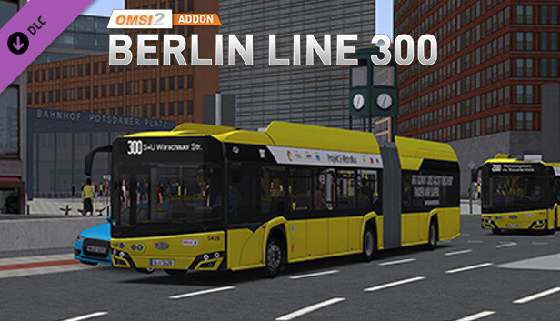 OMSI 2 Add-on Berlin Linie 300 Steam capsule image