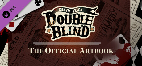 Death Trick: Double Blind Digital Artbook Steam header image
