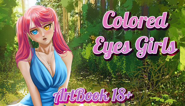 Colored Eyes Girls - Artbook 18+ Steam capsule image