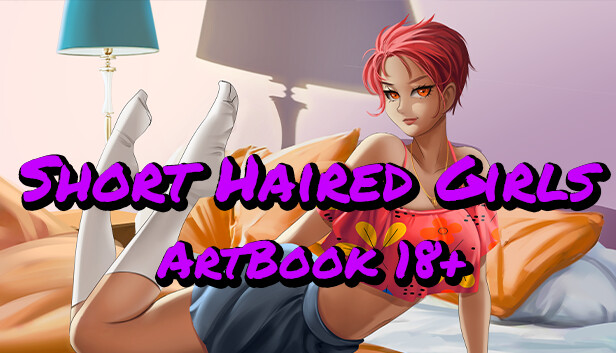 Short Haired Girls - Artbook 18+ Steam capsule image