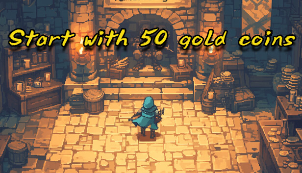 Start with 50 gold coins Steam capsule image
