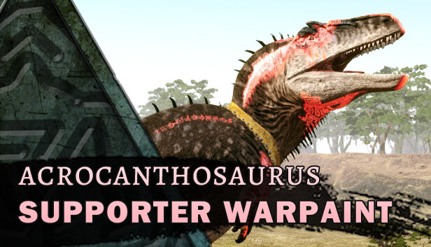 Beasts of Bermuda - Acrocanthosaurus Supporter Warpaint Steam capsule image