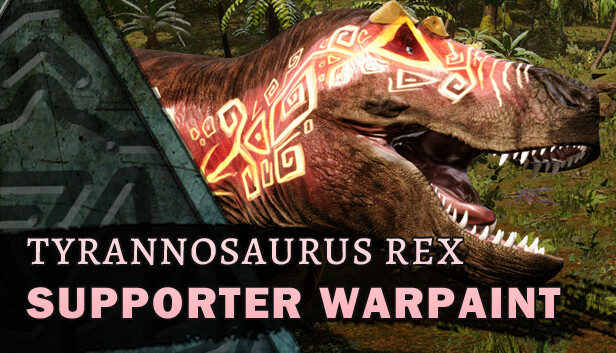 Beasts of Bermuda - Tyrannosaurus rex Supporter Warpaint Steam capsule image