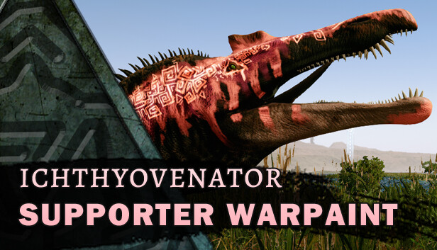 Beasts of Bermuda - Ichthyovenator Supporter Warpaint Steam capsule image
