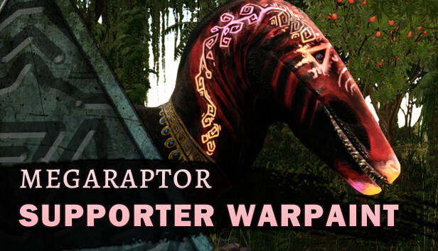 Beasts of Bermuda - Megaraptor Supporter Warpaint Steam capsule image