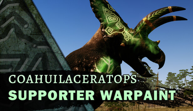 Beasts of Bermuda - Coahuilaceratops Supporter Warpaint Steam capsule image