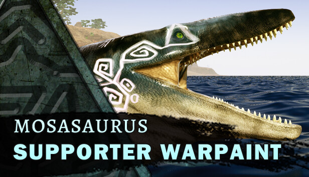 Beasts of Bermuda - Mosasaurus Supporter Warpaint Steam capsule image