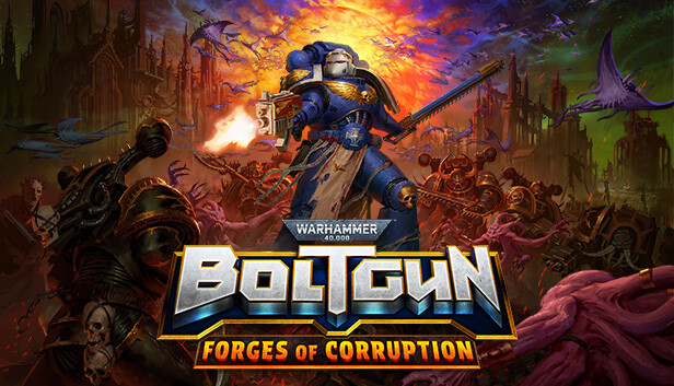 Warhammer 40,000: Boltgun - Forges of Corruption Expansion Steam capsule image