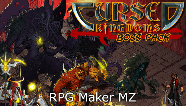 RPG Maker MZ - Cursed Kingdoms Boss Pack Steam capsule image