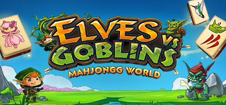 Elves vs Goblins Mahjongg World Steam header image