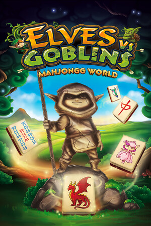 Elves vs Goblins Mahjongg World cover art