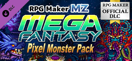 RPG Maker MZ - MEGA FANTASY Pixel Monster Pack header image