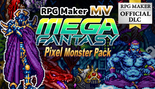 RPG Maker MV - MEGA FANTASY Pixel Monster Pack Steam capsule image
