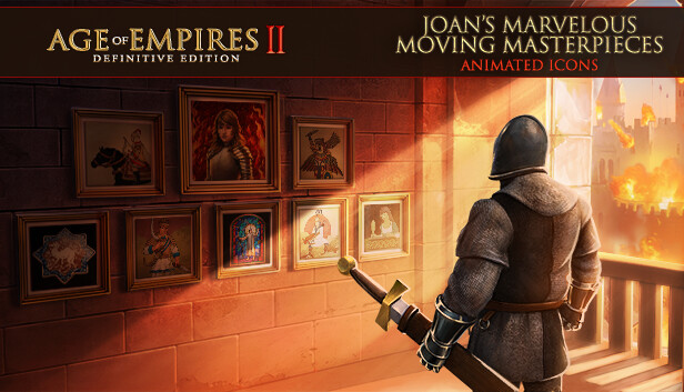 Age of Empires II: Definitive Edition – Joan’s Marvelous Moving Masterpieces Animated Icons Steam capsule image
