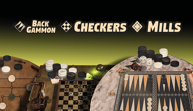 Backgammon + Mühle + Dame Steam capsule image
